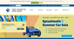 Desktop Screenshot of firstfcu.org